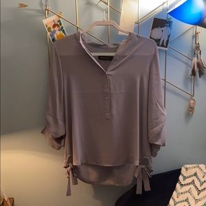 Ivanka Trump Grey Blouse